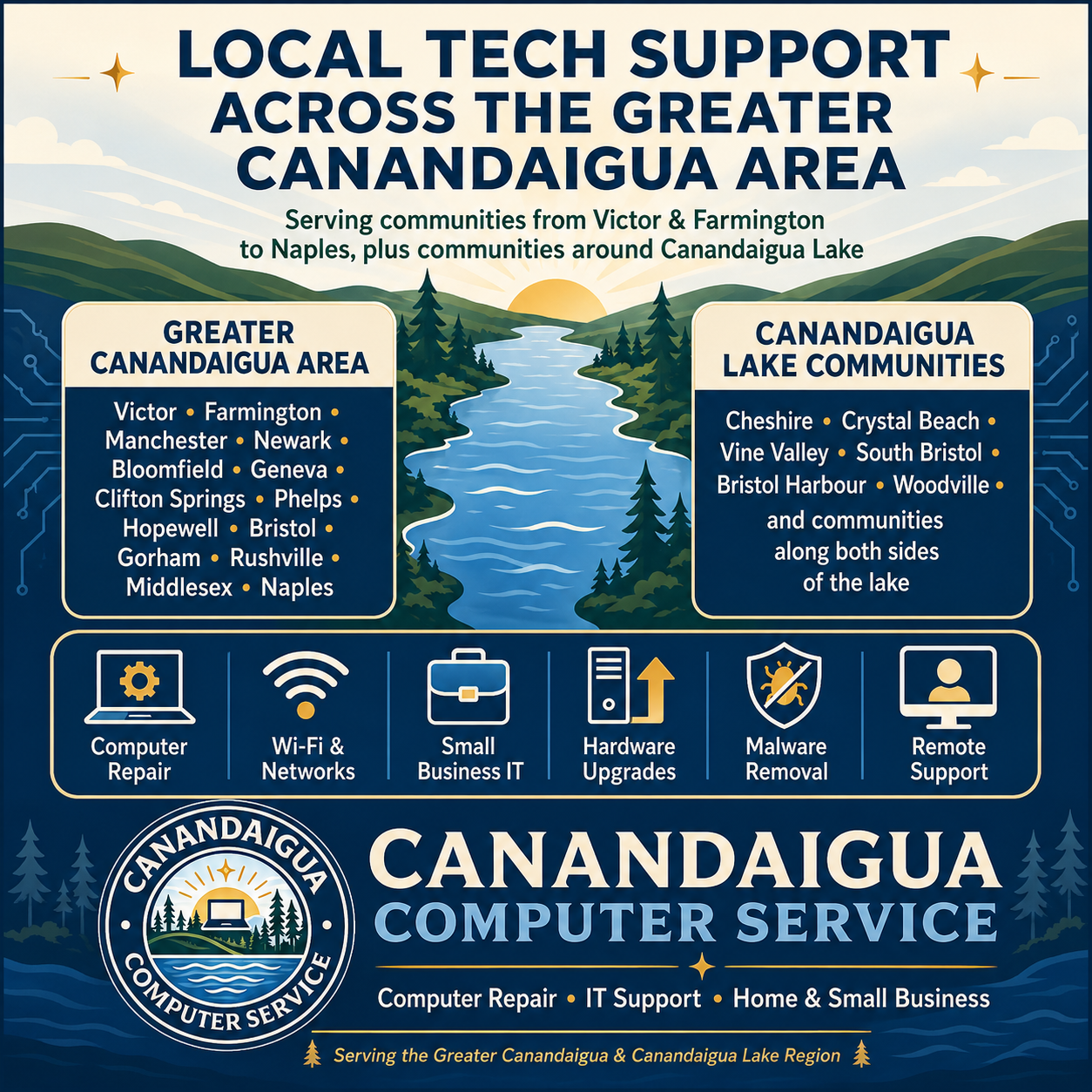 Serving Canandaigua, the Lake Communities & Beyond